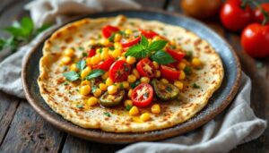 Crousti-fondant, parfum d’épices et douceur hivernale : la tortilla pois chiches-légumes qui réchauffe en 15 minutes