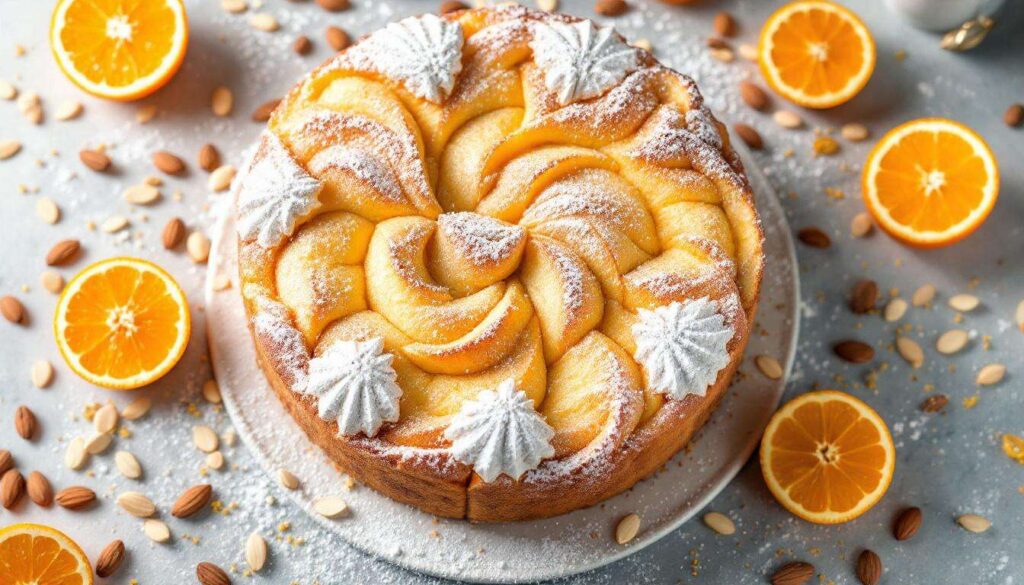 Moelleux comme un nuage doré par le soleil, ce gâteau aux clémentines et amandes se prépare en moins de 15 minutes