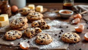 Cookies américains fondants au centre, croustillants bords : l’astuce expresso en poudre