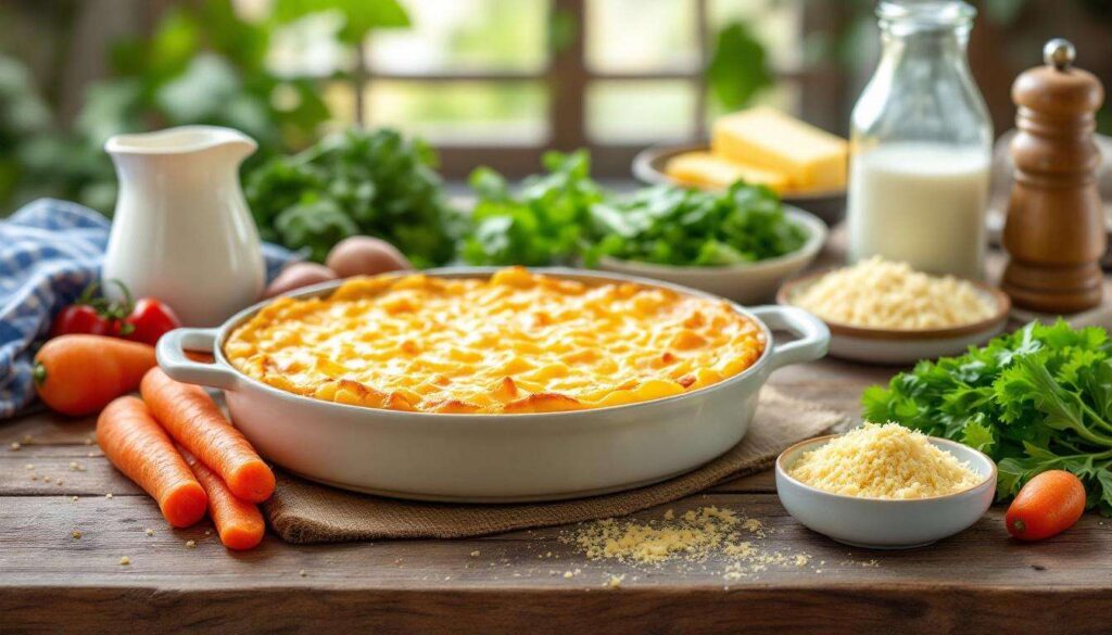 Gratin de pommes de terre, poireaux et carottes : fondant, bien doré et ultra simple à préparer