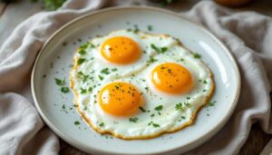 J’ai troqué l’huile et le beurre dans mes œufs frits : un plat plus léger mais tout aussi gourmand