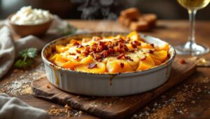 Courgiflette à la butternut : un gratin façon tartiflette, ultra simple et fondant