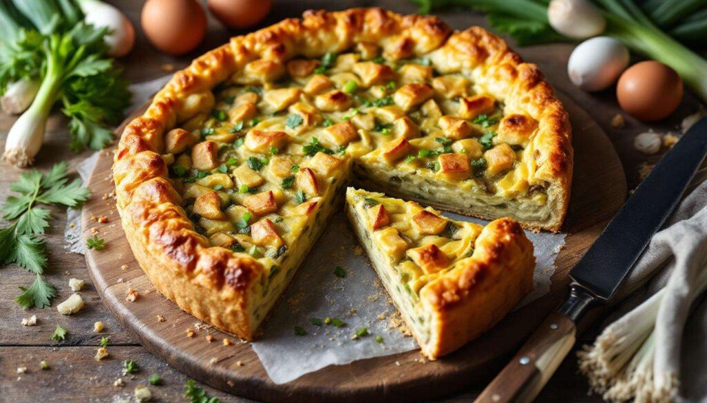 Tarte aux poireaux détrempée : l’erreur interdite que vous faites (et l’astuce simple pour la garder ultra croustillante)