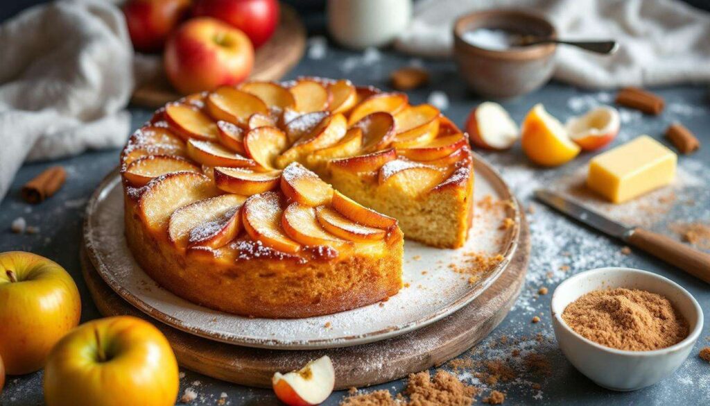 Gâteau pommes, beurre chaud et caramélisation : le trio magique qui sublime un dessert simple en chef‑d’œuvre