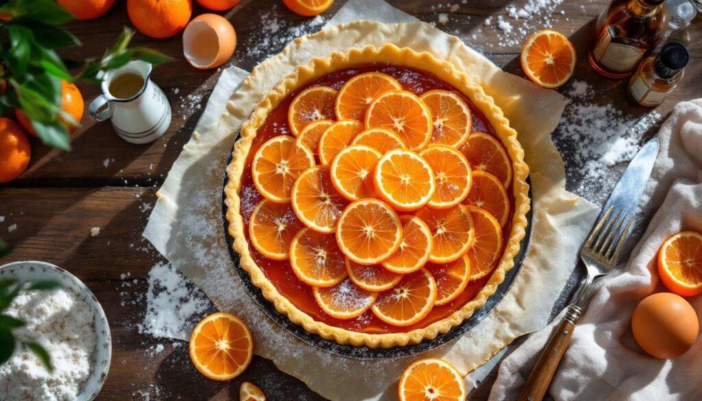 Tarte à la clémentine au goût irrésistible : le dessert ultra simple que tout le monde aime dès la première bouchée