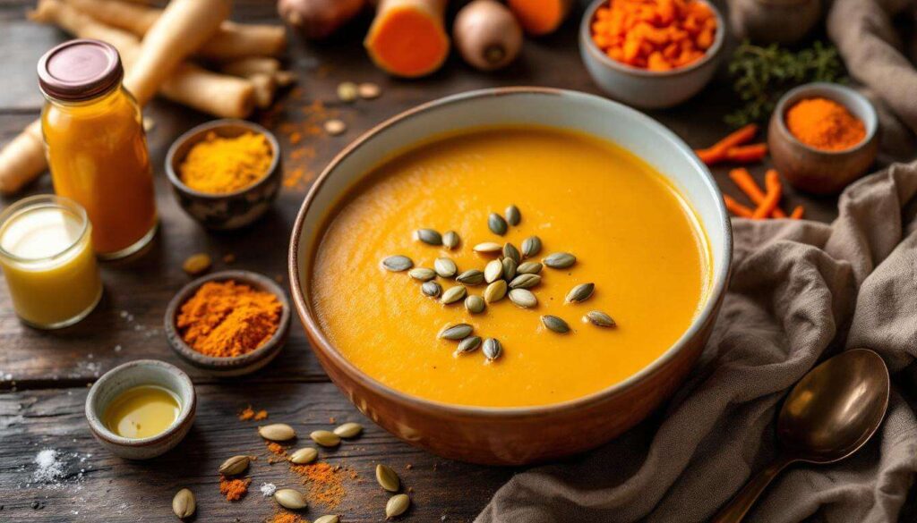 Velouté léger, épices douces et légumes d’hiver : la recette réconfortante qui fait du bien sans alourdir
