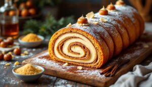 Bûche à la crème de marrons : l’astuce de Mariotte