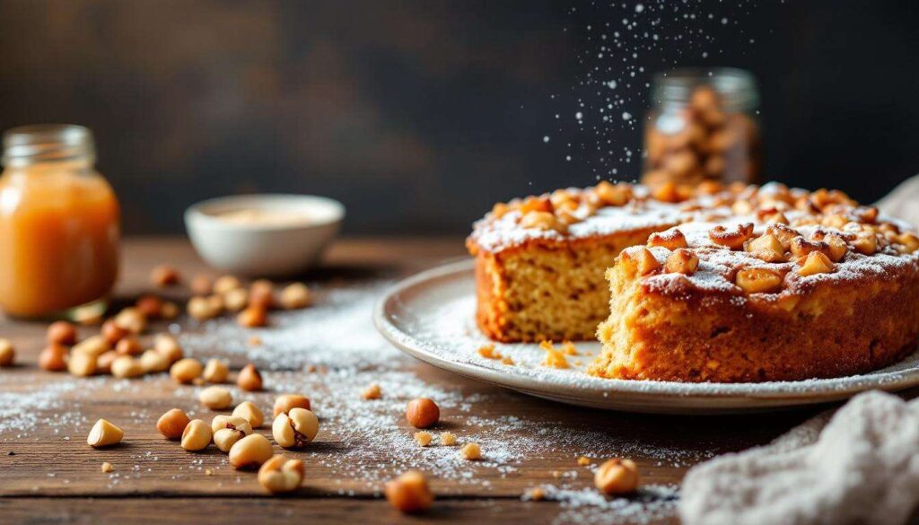 Recette gâteau pomme noisette : fondant et croustillant