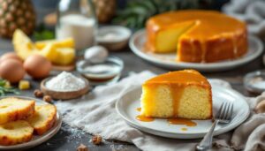 Pépite dorée et moelleuse aux parfums d’enfance : le gâteau ananas-caramel qui illumine les fins d’hiver sans effort