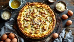 Cette tarte poireaux-parmesan croustillante va changer vos dîners en 30 minutes