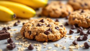 Cookies aux flocons d’avoine : la recette ultra simple sans beurre ni sucre, avec seulement 3 ingrédients gourmands