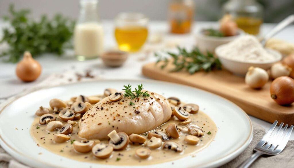« Un plat forestier fondant et réconfortant » : la recette express de poulet aux champignons crémeux d’automne
