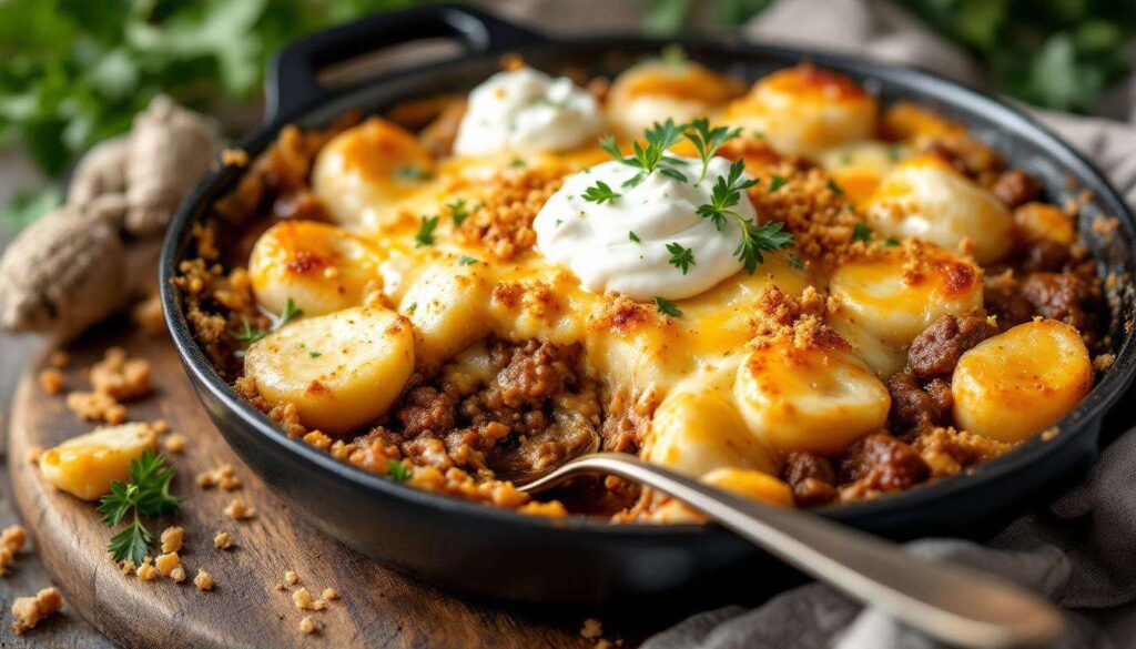 Gratin de coquillettes au bœuf bourguignon : ultra facile, ultra fondant, le recyclage le plus savoureux de l'automne