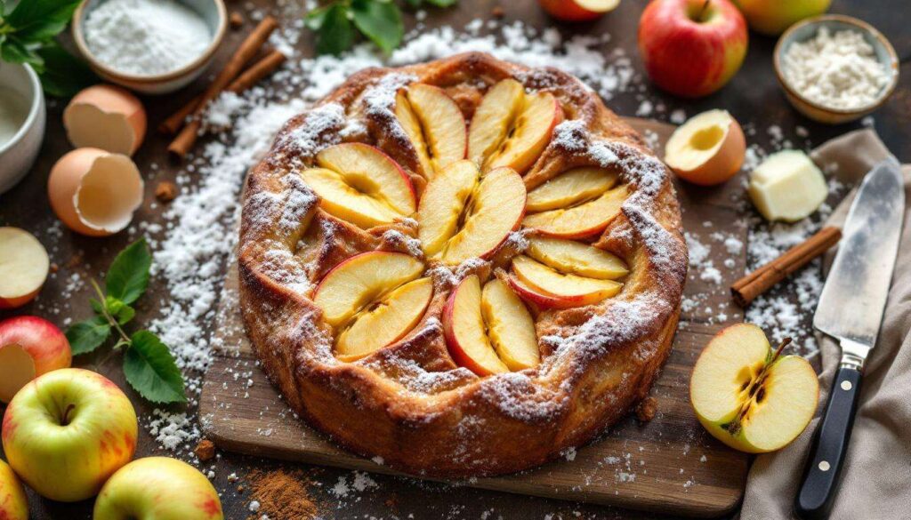 Voici le gâteau aux pommes chouchou de Julie Andrieu : simple, gourmand et économique !