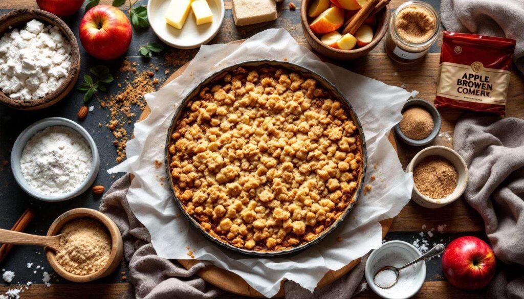Crumble aux pommes : le ratio beurre-farine-sucre parfait pour un topping ultra croustillant