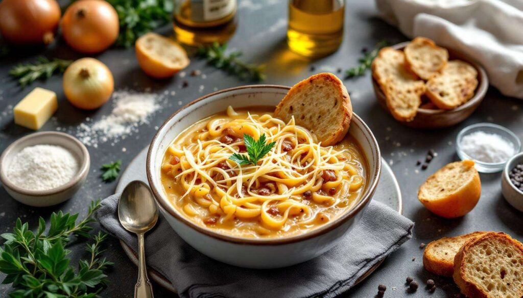 Soupe à l'oignon gratinée : le secret d'une caramélisation parfaite en 30 minutes seulement
