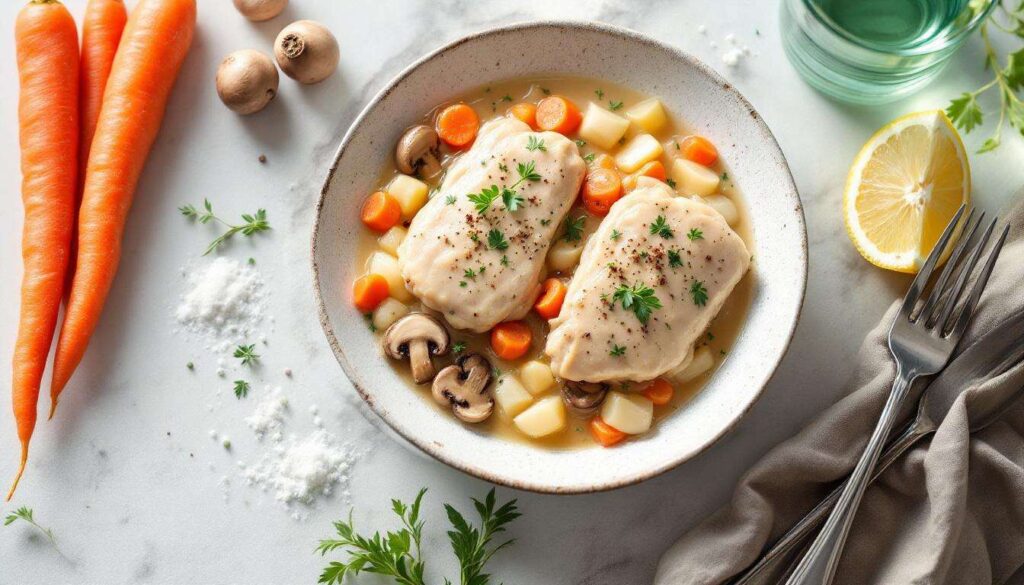 Blanquette de veau express : une version allégée prête en 45 minutes, aussi fondante que l'originale
