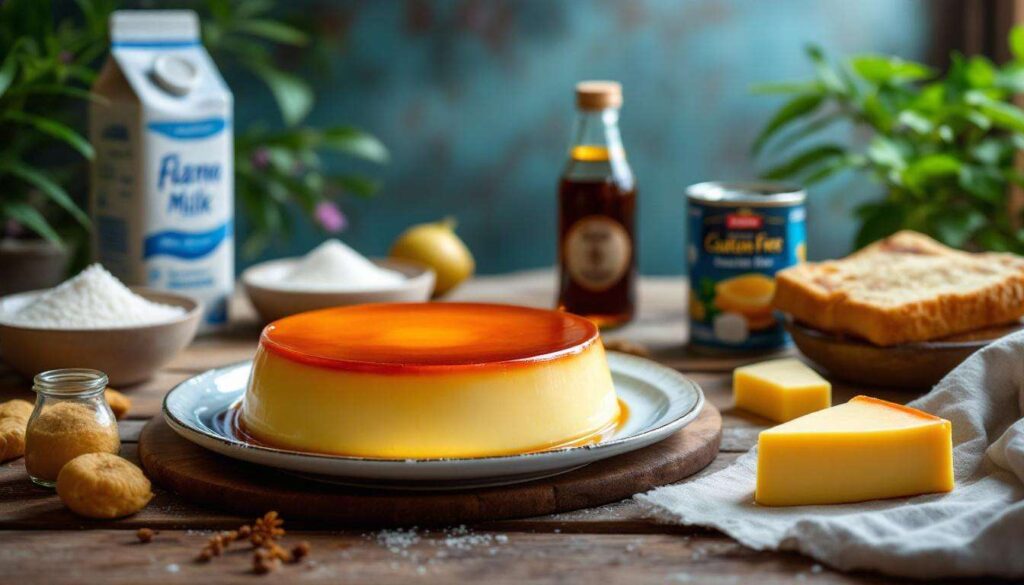 Flan pâtissier sans œufs ni farine : la recette express qui reste fondante malgré les substitutions