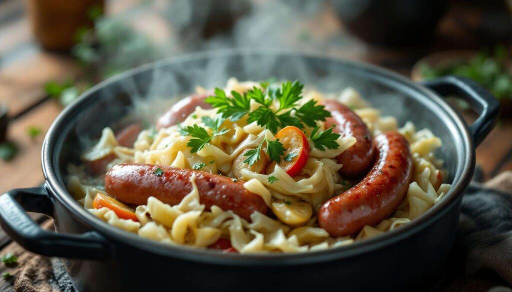 Potée au chou et saucisses fumées : le plat du terroir à moins de 3 euros qui fait l'unanimité en février