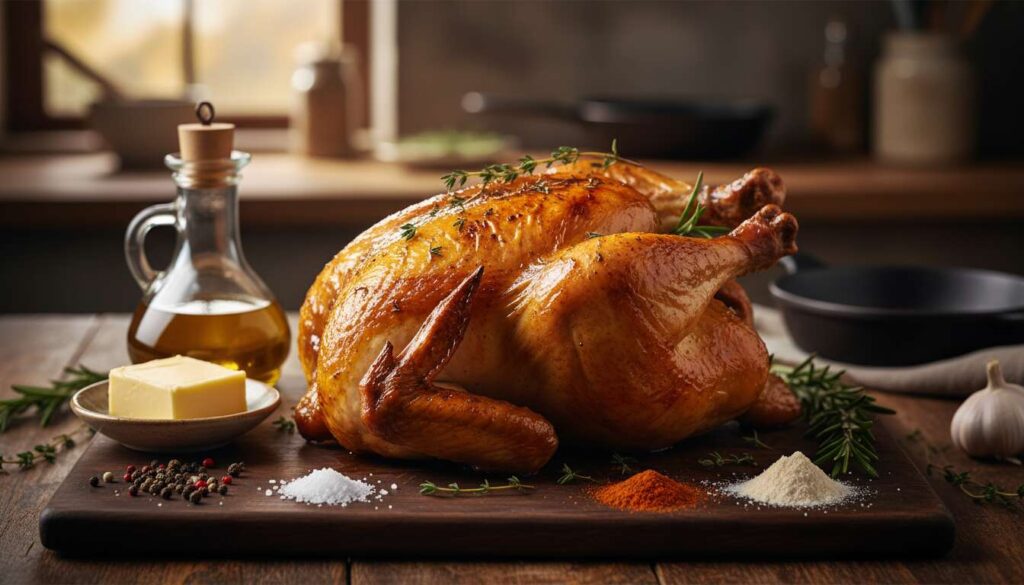Recette poulet entier : maison, facile et délicieuse
