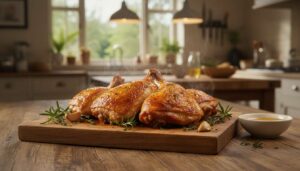 Cuisson cuisse de poulet four : temps, température et astuces
