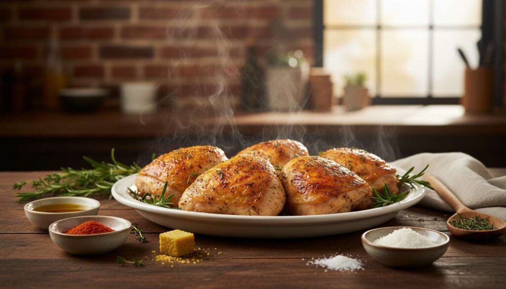 Recette de poulet : maison, facile et délicieuse