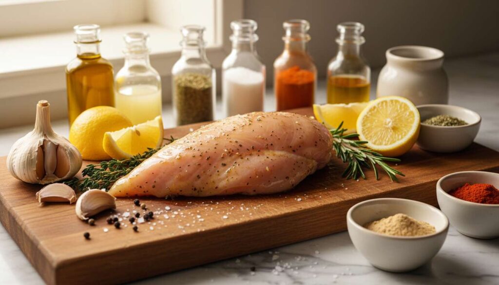 Marinade pour poulet : recettes savoureuses pour viande tendre