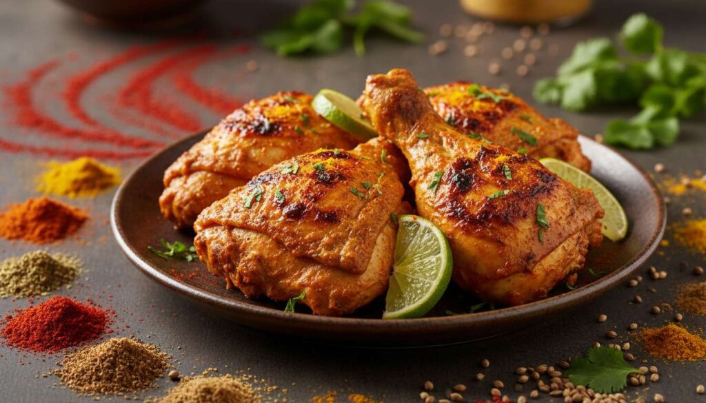 Poulet tandoori : marinade, cuisson et recette indienne
