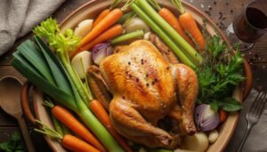 Poule au pot : recette traditionnelle facile et savoureuse