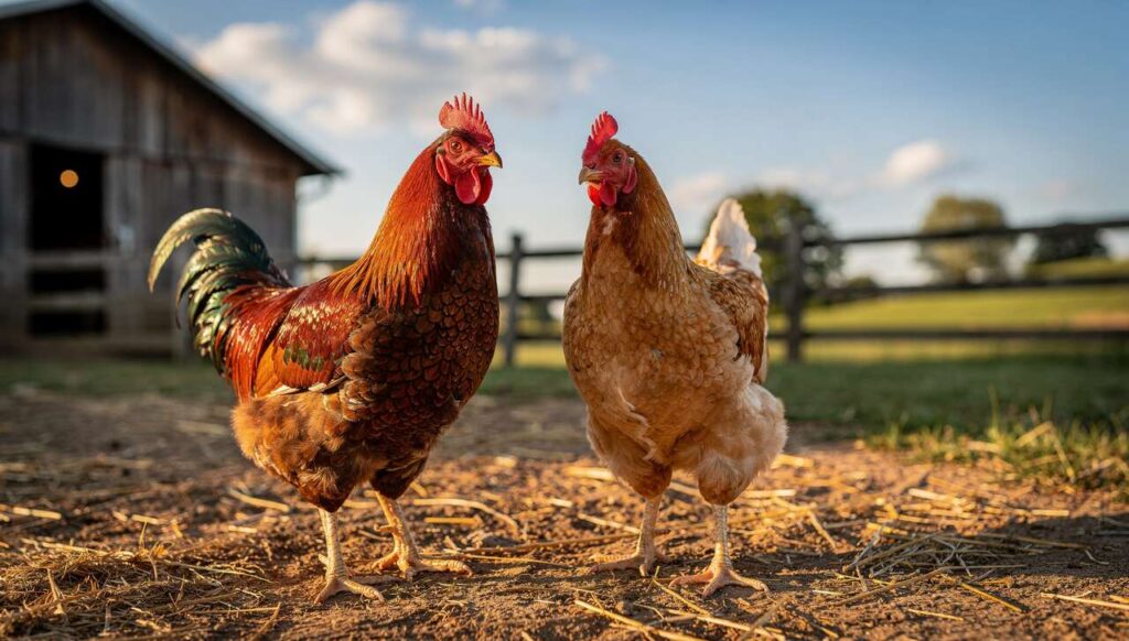 Comment reconnaître un coq d’une poule ?