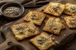 Du comté râpé, une pluie de graines et 8 minutes au four : mes amis ne veulent plus entendre parler des crackers du commerce