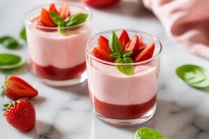 Ni four, ni crème, ni beurre : ce dessert aux fraises a la texture d'une mousse de resto et se prépare avec une casserole