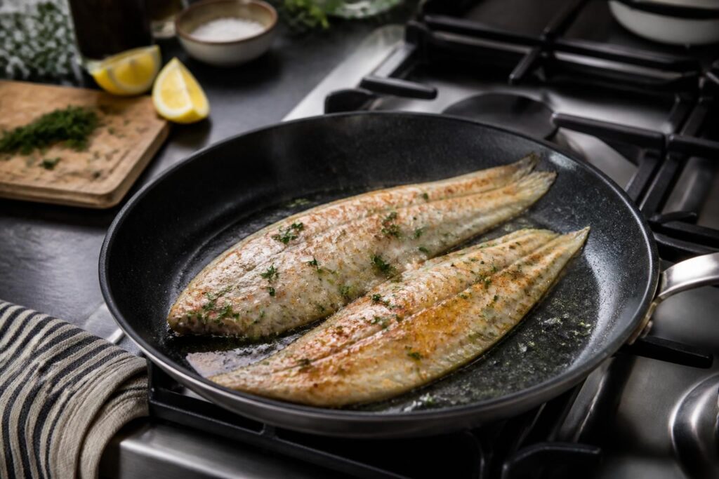 Cuisson de la sole à la poêle : temps et astuces
